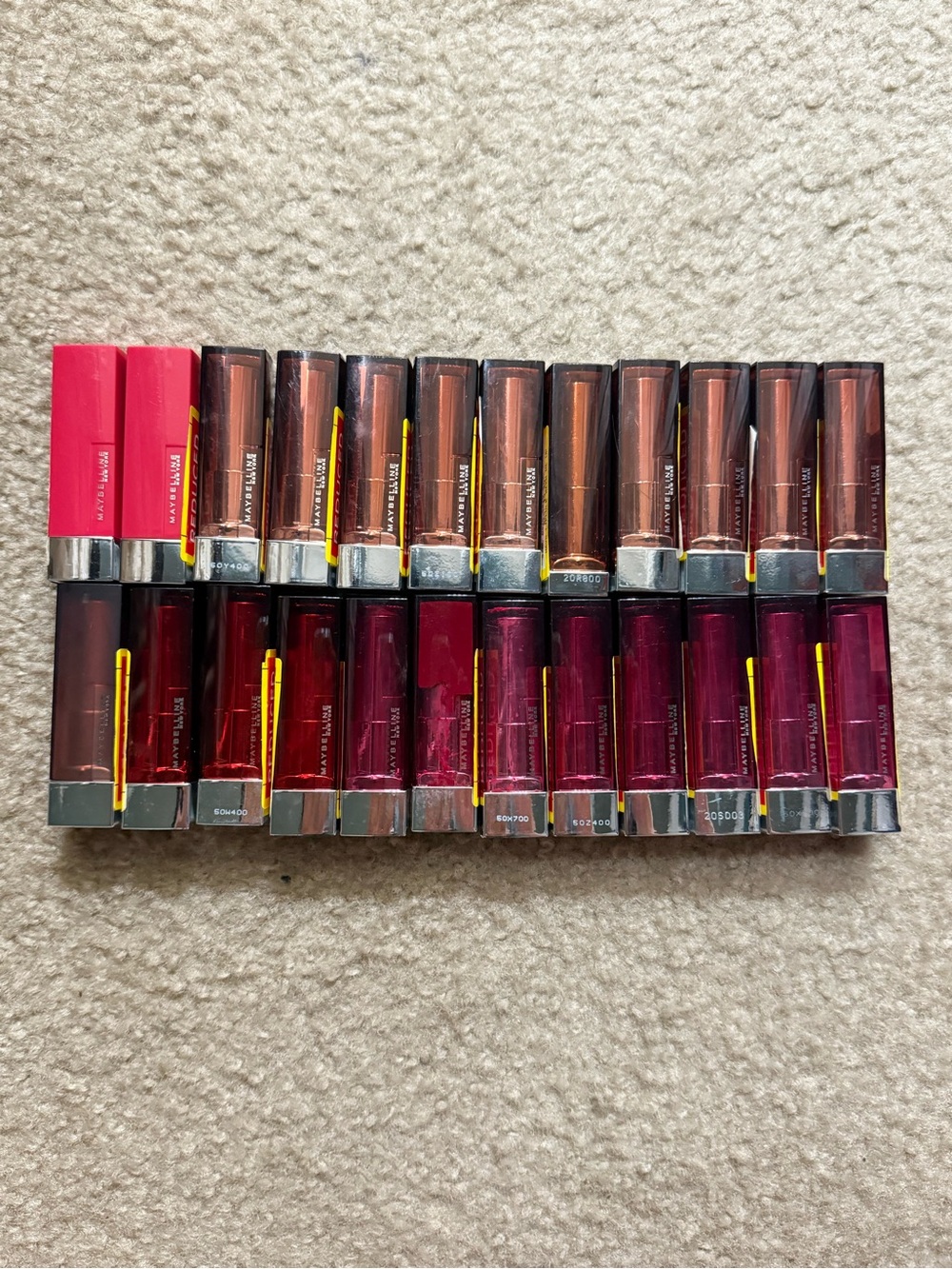 Maybelline New York Color Sensational Lipstick (Bundle of 24)